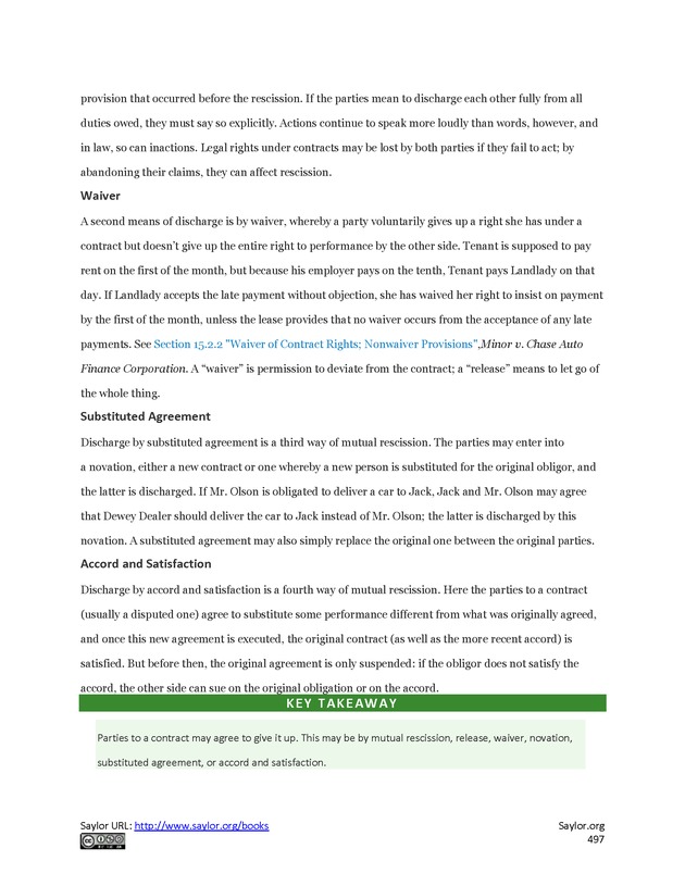 Business Law and the Legal Environment - Page 497